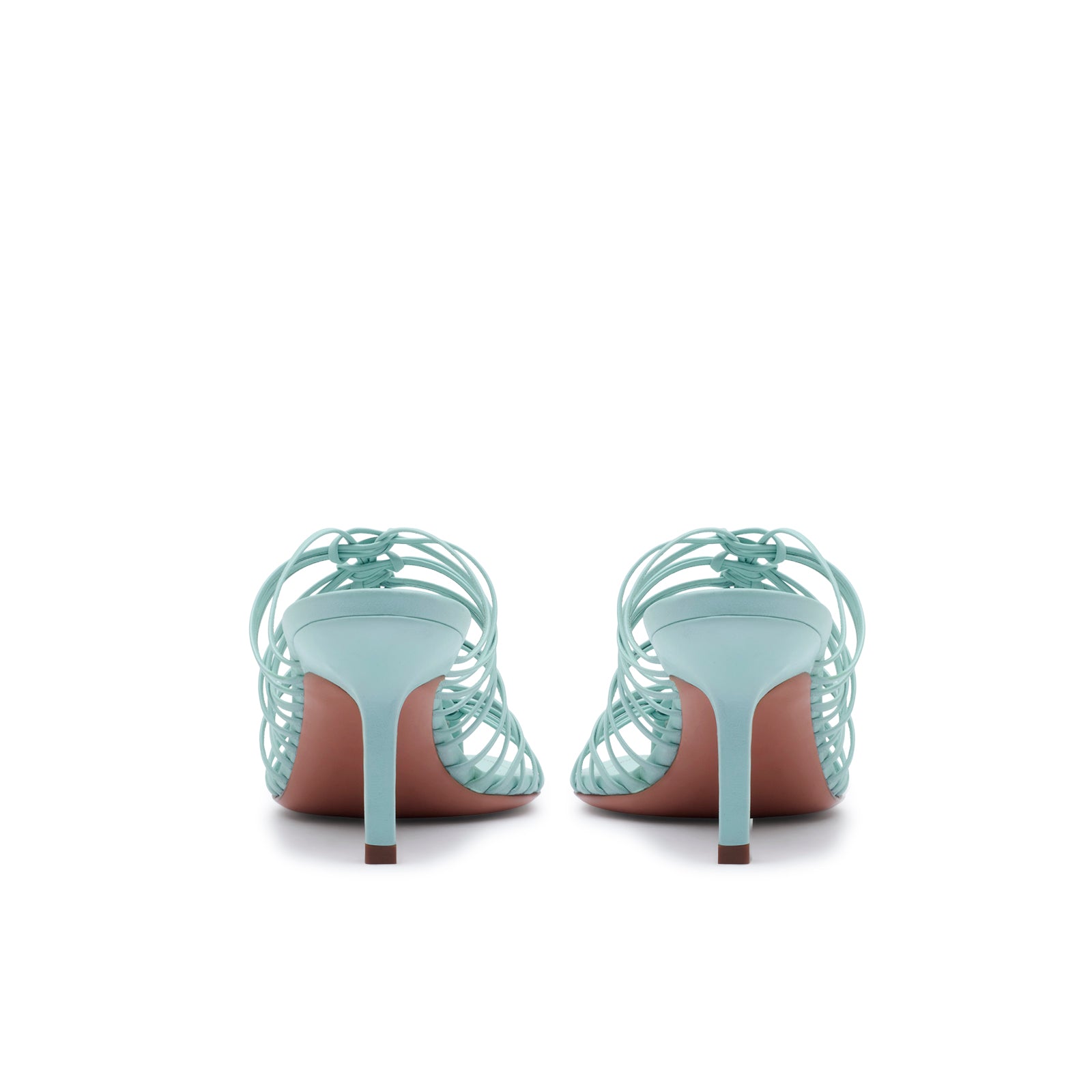 Elegant 55mm kidskin leather stiletto heel