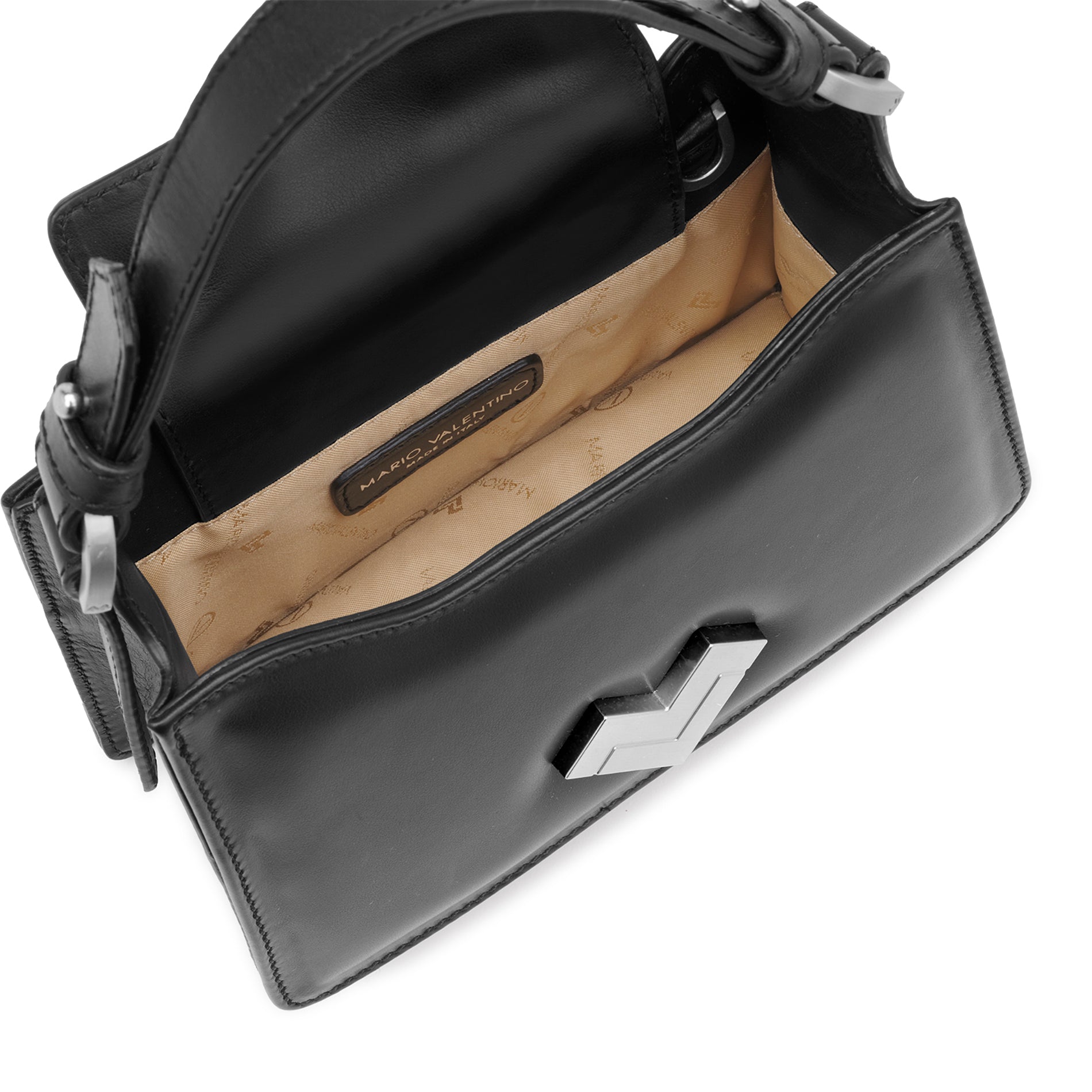 Mario Valentino Beige Polyurethane Women's Bag main image 0