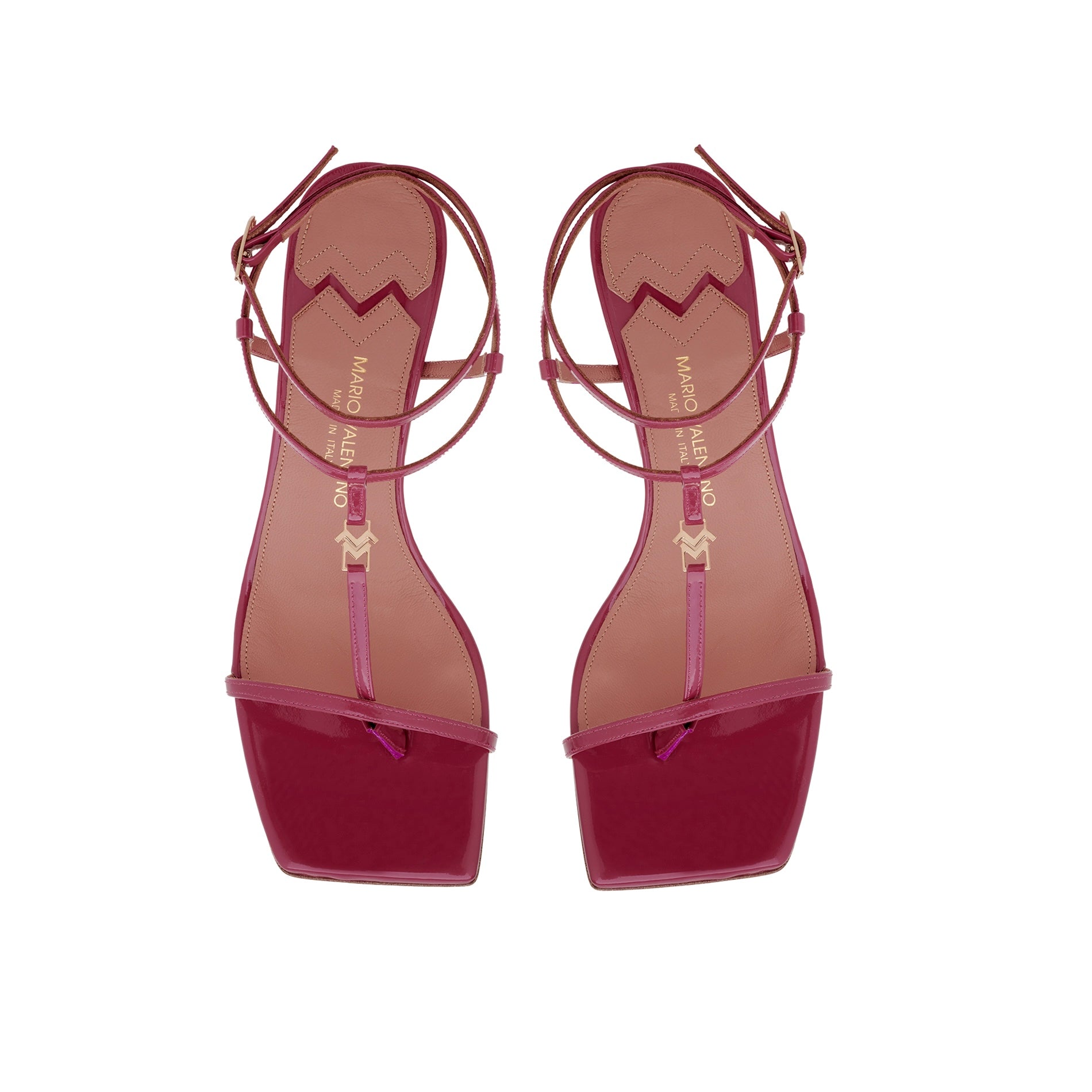 Mario Valentino Valerie T-Bar Sandal in Purple | New collection