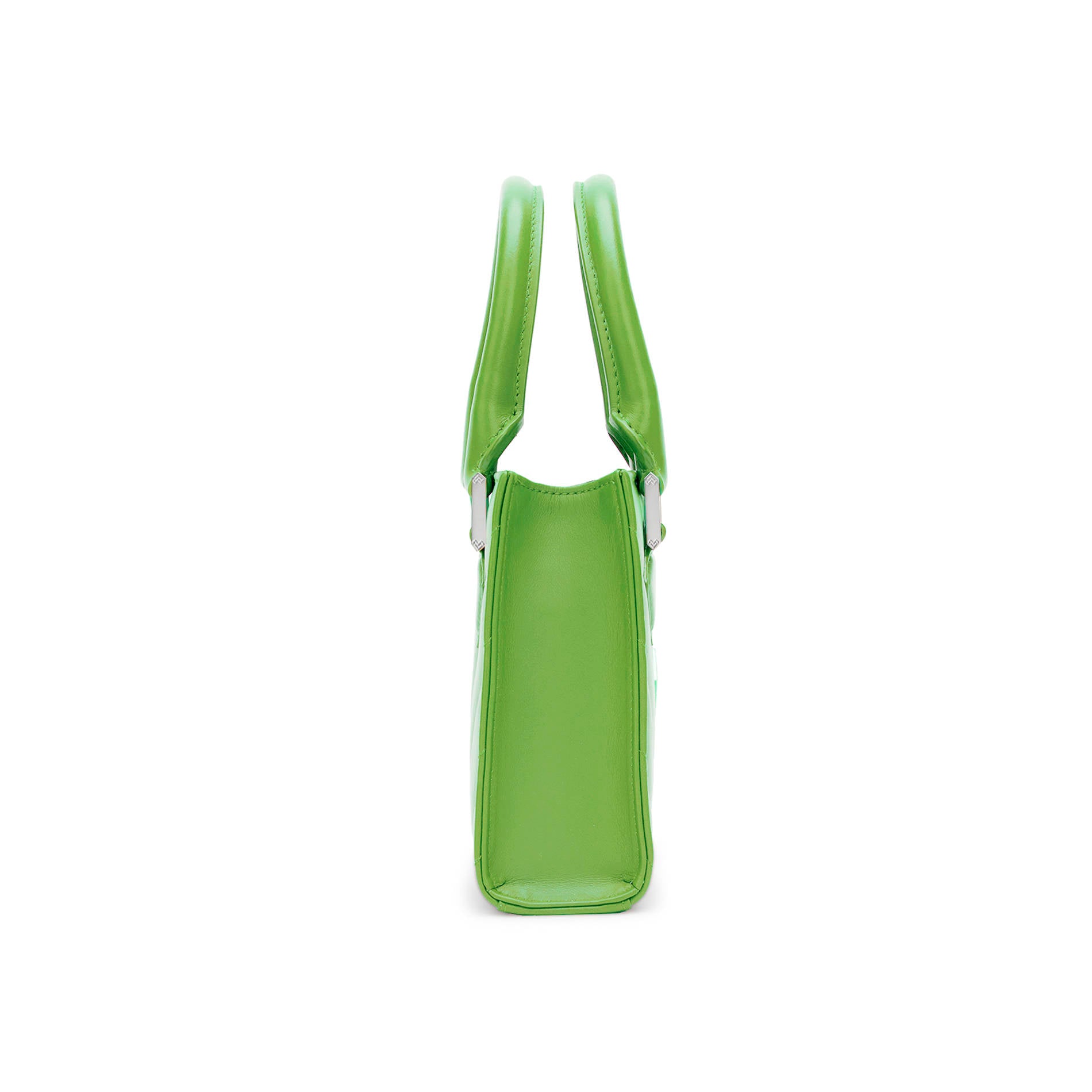 Mario Valentino Handbag Green Matelassé