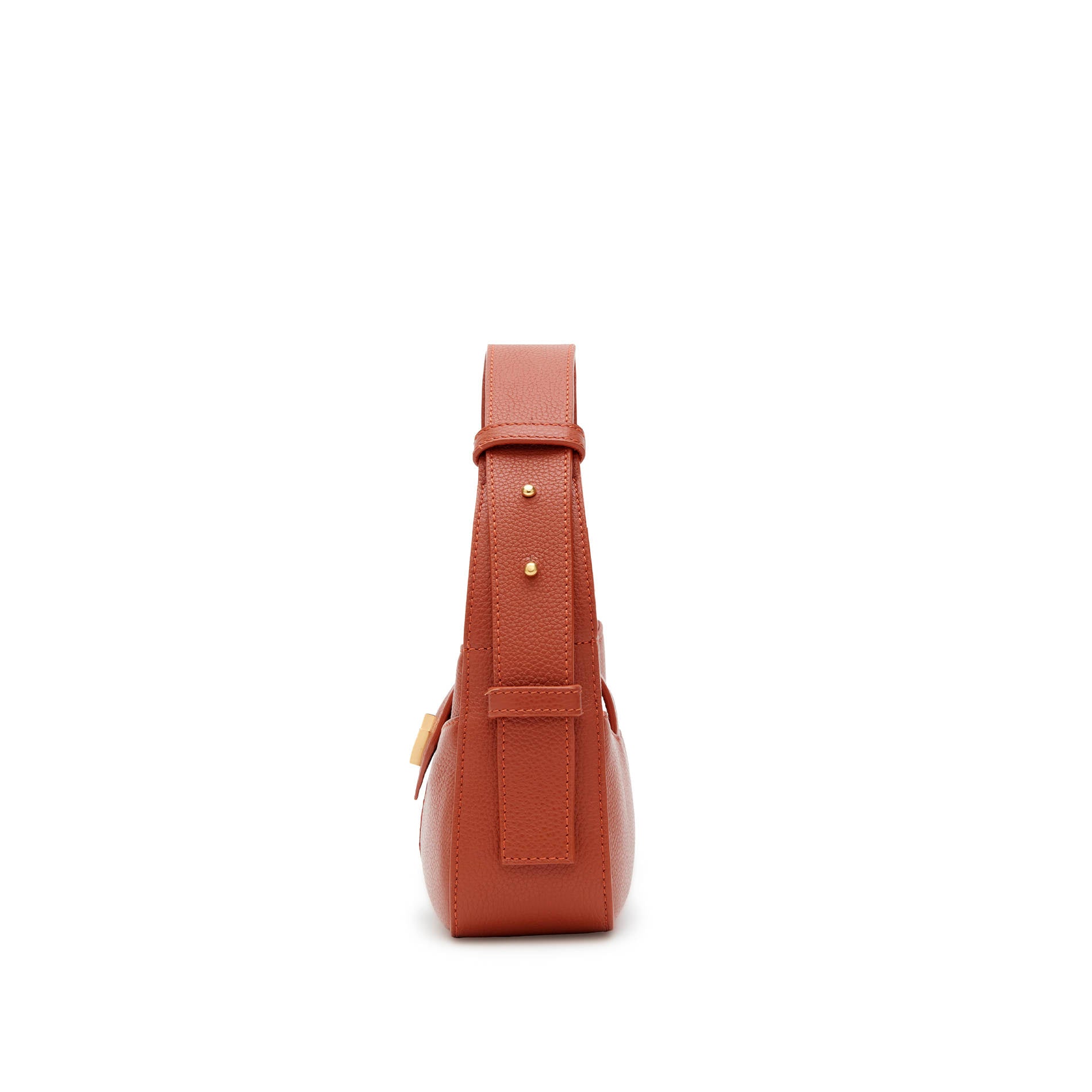 Mario Valentino Rust Calf Leather Mini Bag