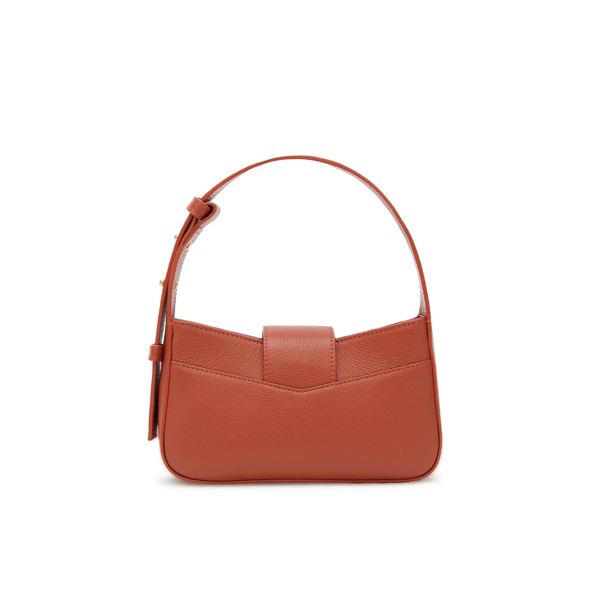 Mario Valentino Rust Calf Leather Mini Bag