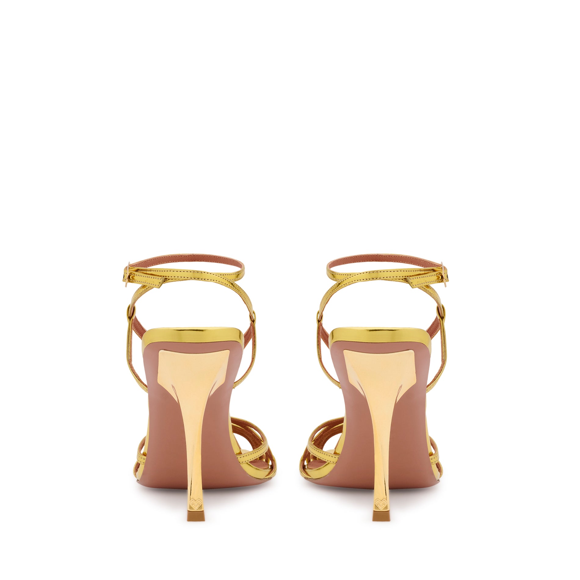 Mario Valentino Kara Gold Patent Leather | New Collection