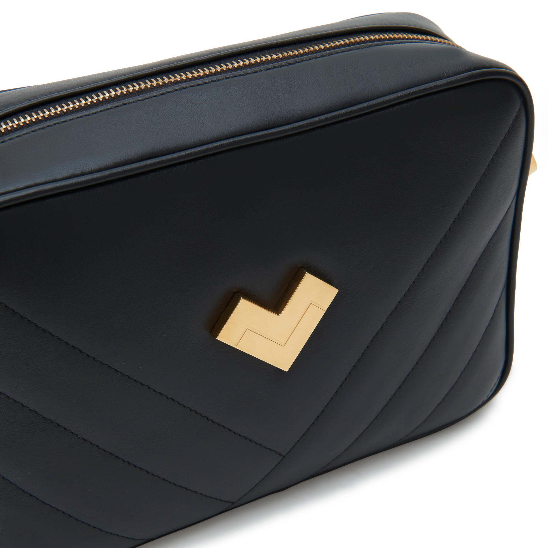 Mario Valentino cross-body bag black calfskin