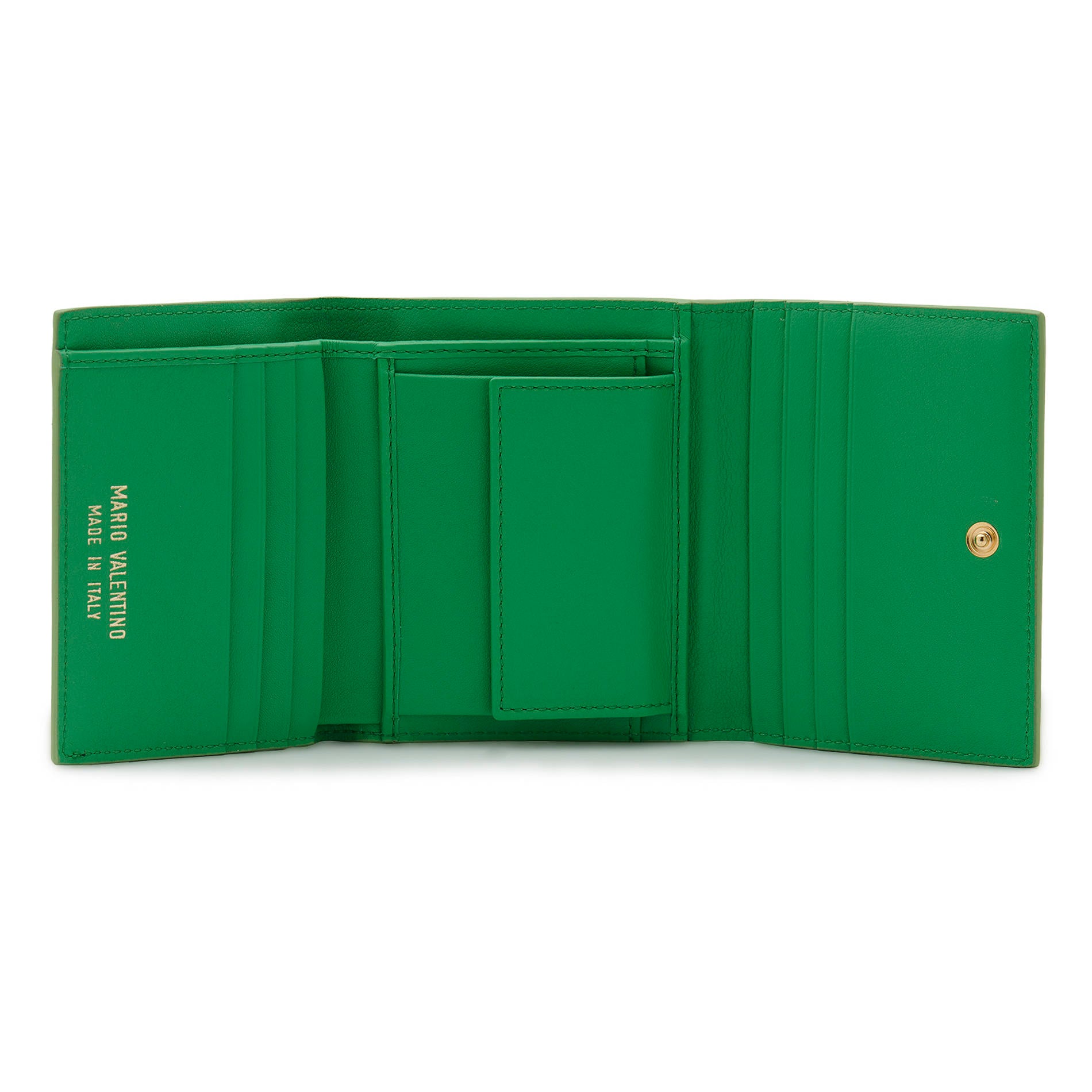 小物 Valentino wallet Mario Valentino Green Calf Hair Leather Wallet